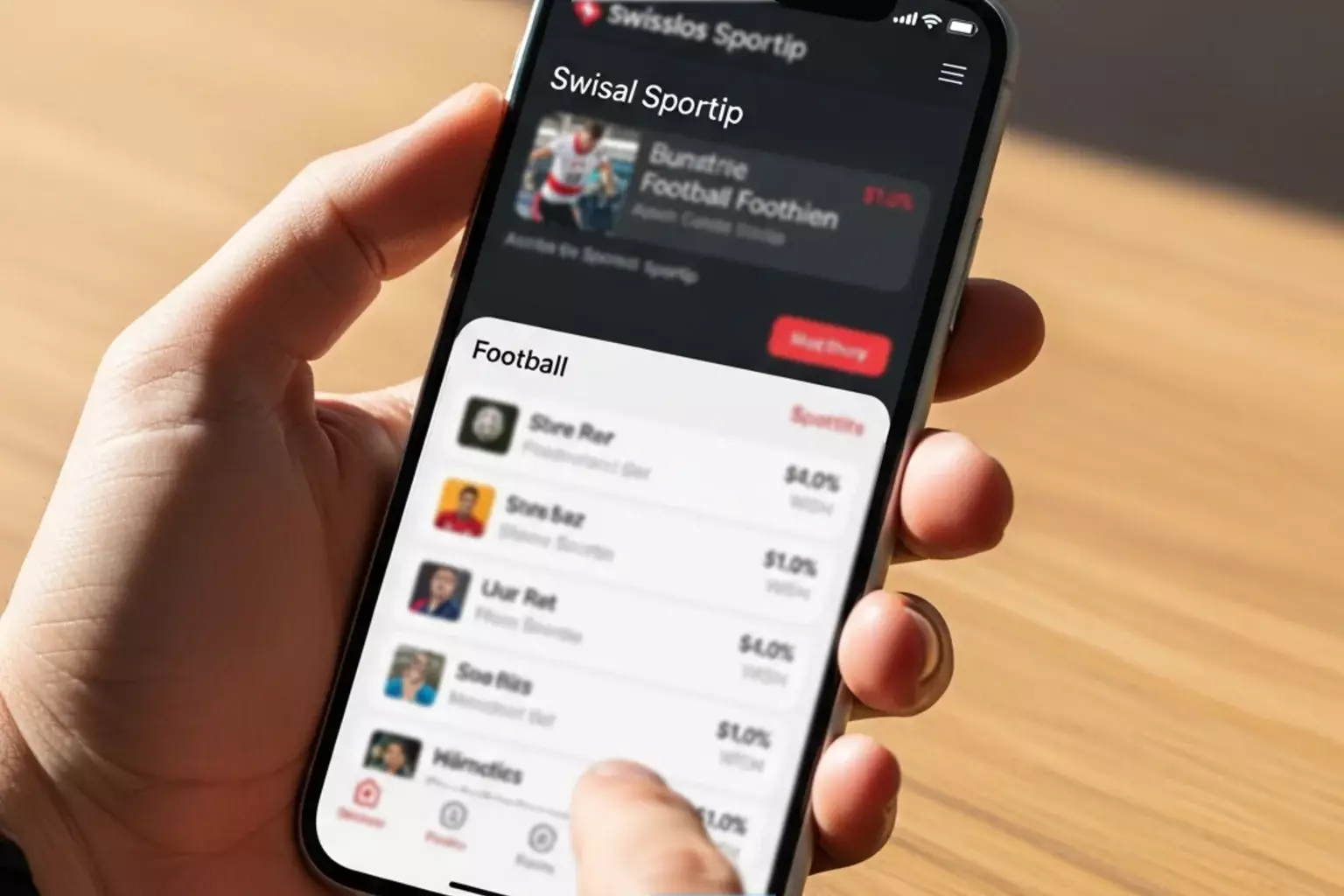 Swisslos und Loterie Romande Logos auf Smartphone-Bildschirm